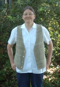 Homegrown, Handspun Cotton Vest Image